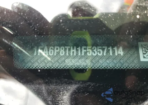 2015 Ford Mustang из США, поврежденный, VIN 1FA6P8TH1F5357114